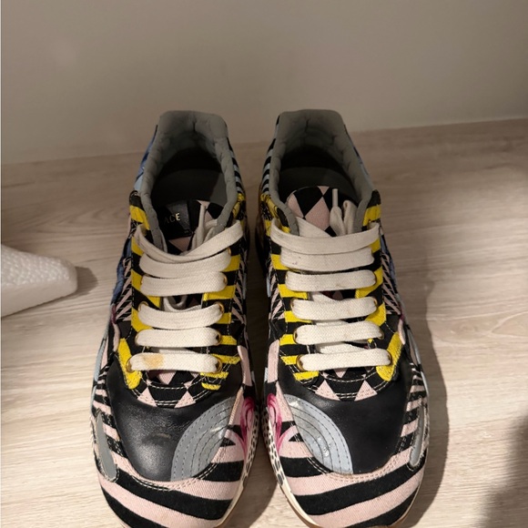 Versace Multicolor Patterned Sneakers - Picture 2 of 4